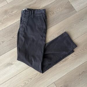 Madewell Gray Chinos Versatile Cotton Blend Pants